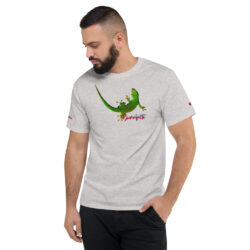 Men T-Shirt Black Grey - Oxford Grey Heather, S