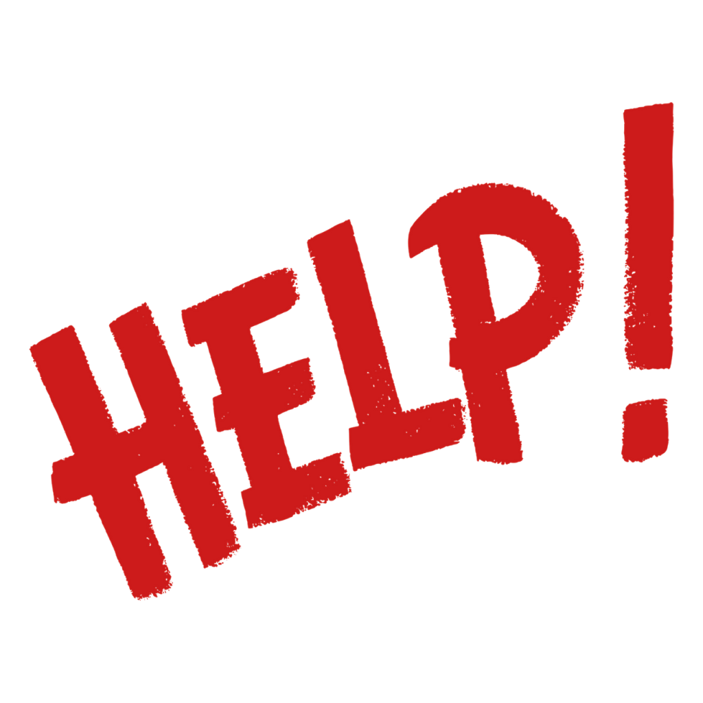 Help! png sticker text illustration