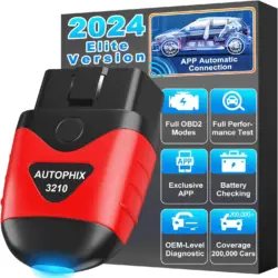 Bluetooth OBD2 Scanner Auto Scan Tools for iPhone iPad & Android