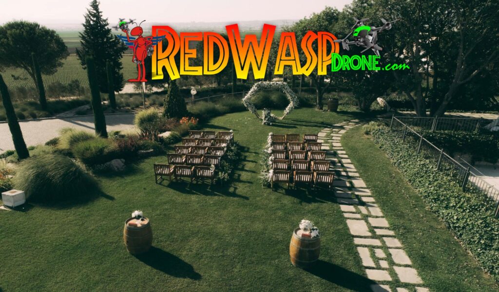 Cinematic Wedding Drone Videography in Orlando & Kissimmee by Red Wasp Drone