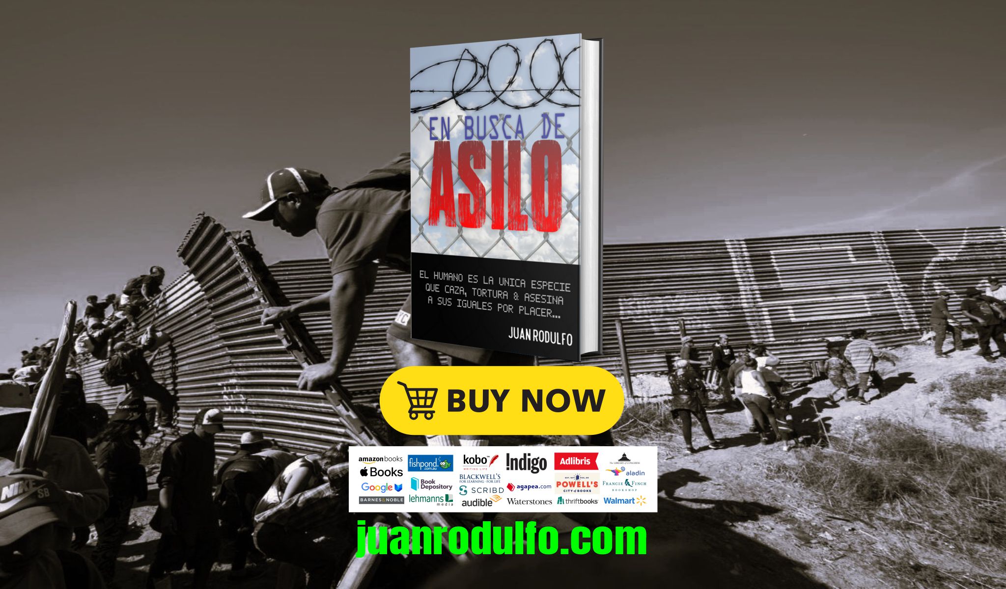 LIBRO: En Busca de Asilo, La realidad del drama humano