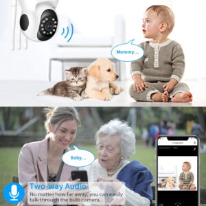 5MP 1080P IP Camera WIFI Wireless Smart Home Security Camera - Image 3